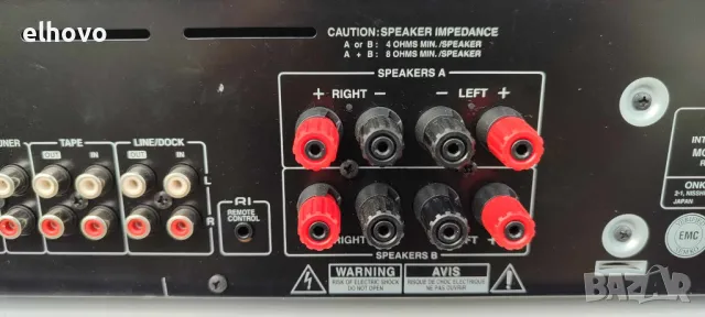 Стерео усилвател Onkyo A-9155, снимка 6 - Ресийвъри, усилватели, смесителни пултове - 49811680