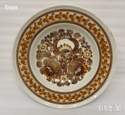 Винтидж декоративна чиния за стена от Wloclawek - Полша