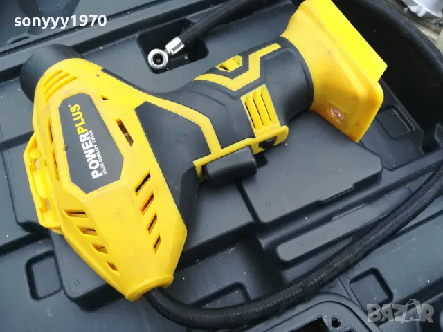 POWERPLUS-КОМПРЕСОР С МАРКУЧ И МАНОМЕТЪР 3103251616, снимка 15 - Компресори - 49711563