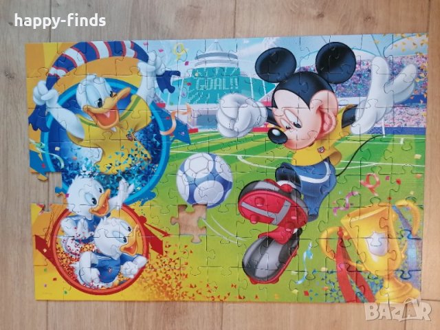 Mickey Mouse & Friends мозайка Трефл и Spider-Man мозайка Clementoni, снимка 1