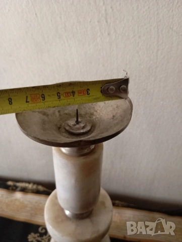 Винтидж свещник, снимка 3 - Антикварни и старинни предмети - 53098573
