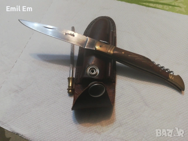 LAGUIOLE старо джобно ножче , снимка 8 - Антикварни и старинни предмети - 53431620