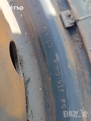 4 броя железни джанти 14ски Пежо Ситроен 4х108, снимка 4 - Гуми и джанти - 52031609