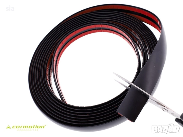 Лайсна за врата, броня и други 55мм/5метра черен мат, снимка 3 - Аксесоари и консумативи - 52085811