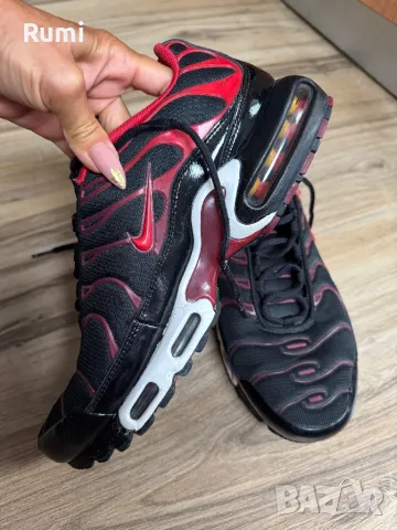 Оригинални маратонки Nike Air Max TN Plus Black! 44,5 н, снимка 5 - Маратонки - 47481227