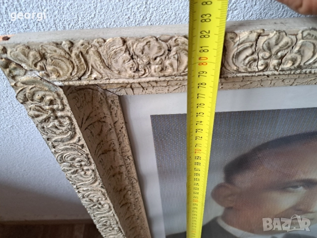 портрет от соца на Тодор Живков , снимка 7 - Антикварни и старинни предмети - 51931318