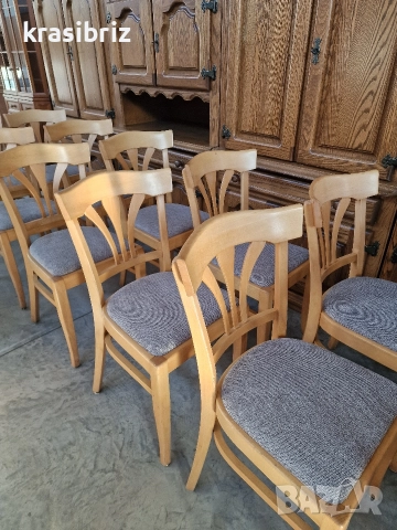 32 броя-Масивни Столове-внос от Германия!ОБЯВЕНАТА ЦЕНА Е ЗА БРОЙ!, снимка 3 - Столове - 52925844