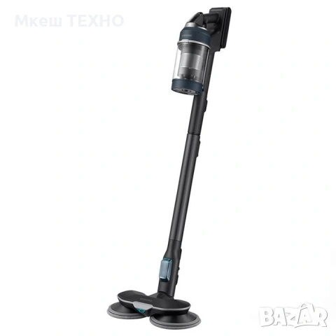Безжична Прахосмукачка SAMSUNG Bespoke Jet Plus VS20B95973B/GE, 210W All in One Clean Station Тъмнос, снимка 3 - Прахосмукачки - 53886695