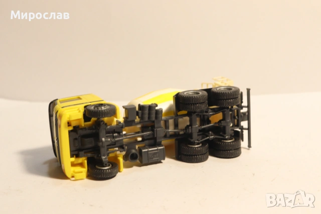 HERPA H0 1/87 MERCEDES БЕТОНОВОЗ МИКСЕР МОДЕЛ КАМИОН., снимка 6 - Колекции - 53537367