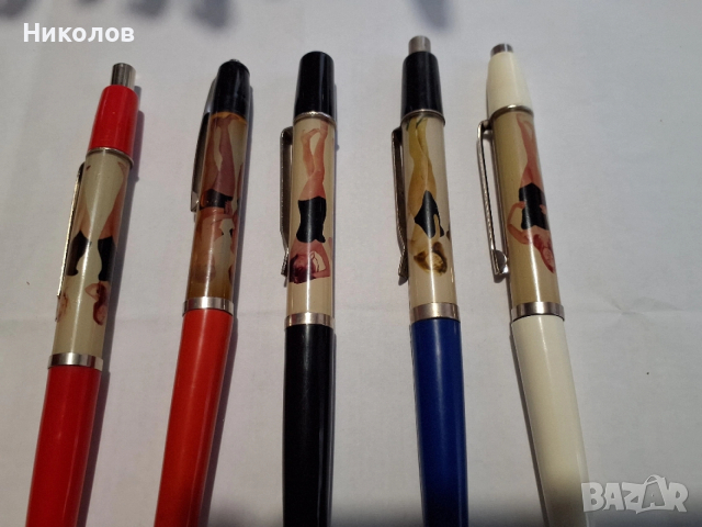 стари водни химикалки събличащи се жени, снимка 2 - Колекции - 53137529