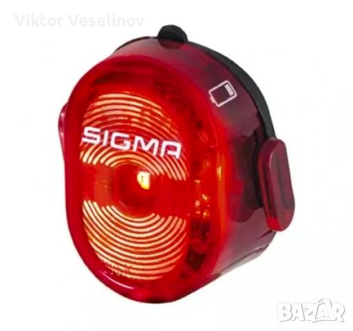 Стоп за велосипеди Sigma Nugget II Водоустойчив 3 режима LED, снимка 1 - Части за велосипеди - 46727218