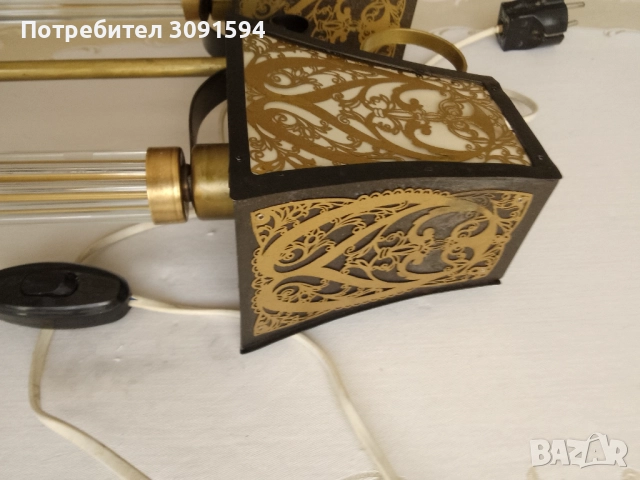  лампа  в  стил Арт Деко, около 50-те години на миналия век, Русия , снимка 9 - Настолни лампи - 51852069