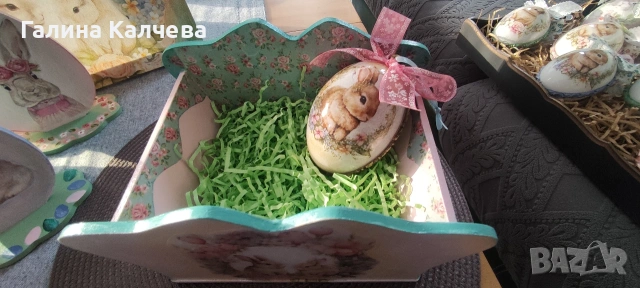 Великденска декорация , снимка 3 - Декорация за дома - 53614029