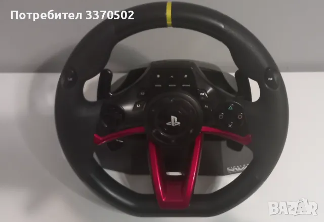 Волан с педали HORI PS4/PC Wireless Racing Wheel Apex, снимка 5 - Джойстици и геймпадове - 49348998