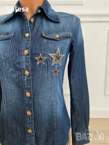 Дънкова риза Madness, снимка 3 - Ризи - 51670067