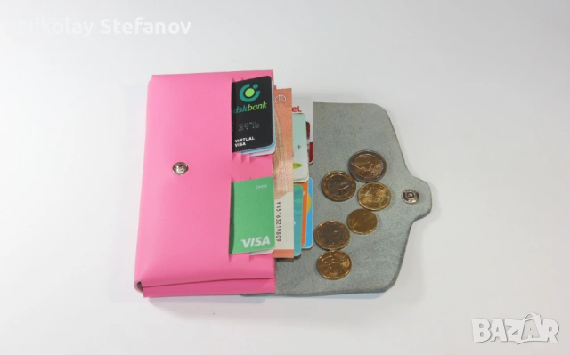 Дизайнерски оригами портфейл, снимка 4 - Портфейли, портмонета - 53445707