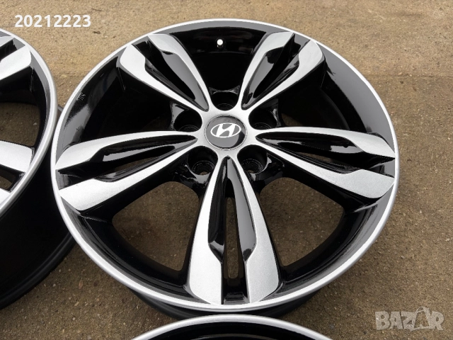 4 броя алуминиеви джанти за Hyundai ix35, Коna,Tucson,Elantra,IONIQ 17, снимка 8 - Гуми и джанти - 52825284