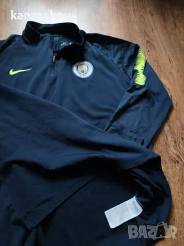 NIKE MANCHESTER CITY 2018/2019 - страхотна футболна блуза ХЛ, снимка 7 - Спортни дрехи, екипи - 49800055