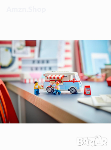 Lego 40681 Ретро камион за храна Retro Food Truck limited edition set , снимка 4 - Колекции - 44996061