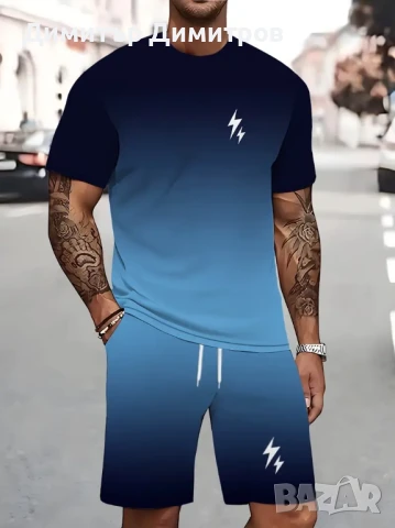 Тениски и комплекти бързосъхнещи с 3 D принт,големи=XXL 54-56 ---10 лв, снимка 13 - Тениски - 51236481