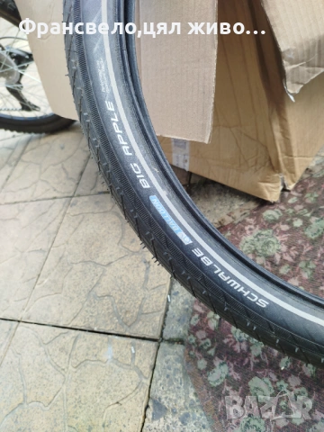 26 цола гума за велосипед колело schwalbe big apple 2.35, снимка 2 - Части за велосипеди - 54093187