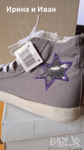 Нови кецове , снимка 2 - Дамски ежедневни обувки - 50520682