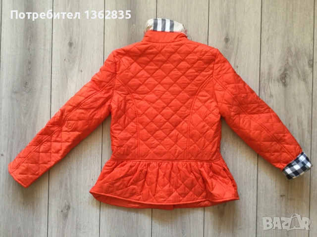 НОВО 100 % оригинално дамско оранжево яке BURBERRY размери S , M и L, снимка 6 - Якета - 53126597