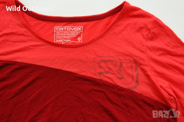 ORTOVOX - дамска спортна мерино блуза, размер XL, снимка 2 - Спортни екипи - 53394363