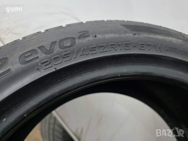 2бр летни гуми 205/45/16 HANKOOK L05296 , снимка 4 - Гуми и джанти - 53981564