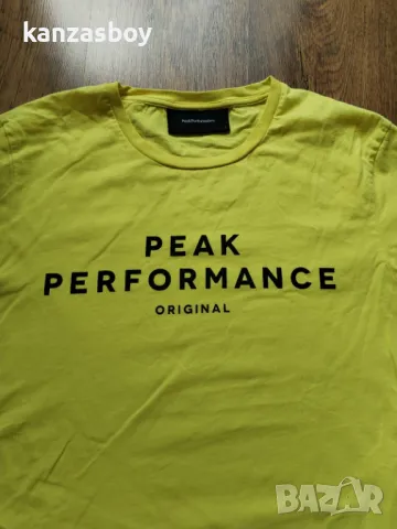 Peak Performance - страхотна мъжка тениска L, снимка 2 - Тениски - 49496662