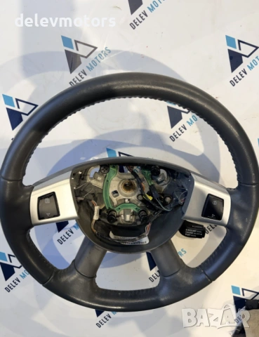 1JU311DHAC кожен мултифункционален волан от 55157349AB стоп ляв от Jeep Cherokee (KK) 2.8 CRDI, снимка 4 - Части - 53610410