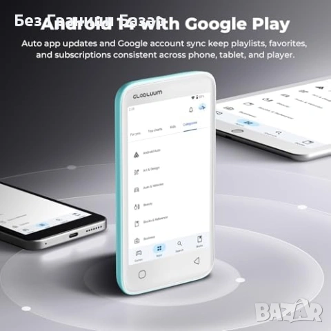 Нов Мултимедиен MP3 MP4 плеър 160GB с WiFi, Bluetooth, Spotify и FM радио, снимка 6 - Други - 53011250