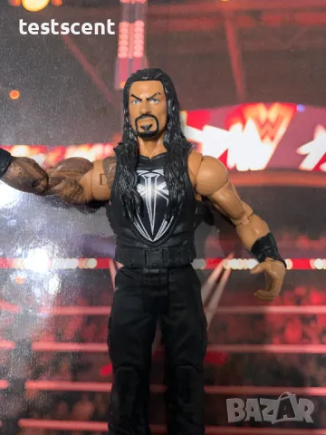 Екшън фигура WWE Roman Reigns Basic Series mattel Роман Рейнс играчка, снимка 9 - Колекции - 48384790