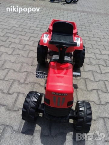 PILSAN Трактор с ремарке PLS-40 червен, снимка 11 - Детски велосипеди, триколки и коли - 53564692