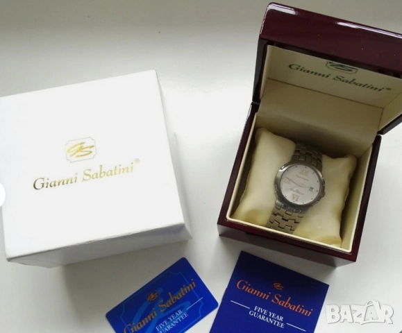 GIANNI SABATINI Quartz, снимка 2 - Мъжки - 51874062