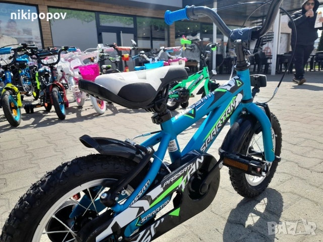 PASSATI Велосипед 12" SPARTAN син, снимка 7 - Велосипеди - 53758925