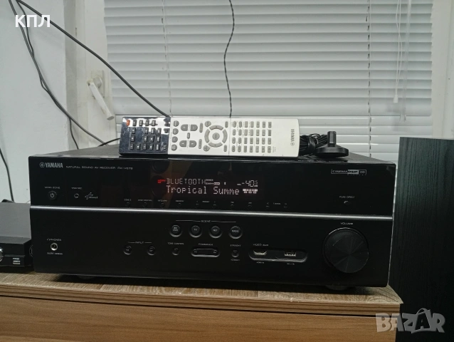 7.2 канален ресивър YAMAHA RX-V 679 Bluetooth 4K Wi-fi 