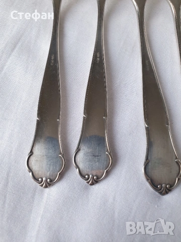 Комплект посребрени вилички, снимка 5 - Антикварни и старинни предмети - 53181497