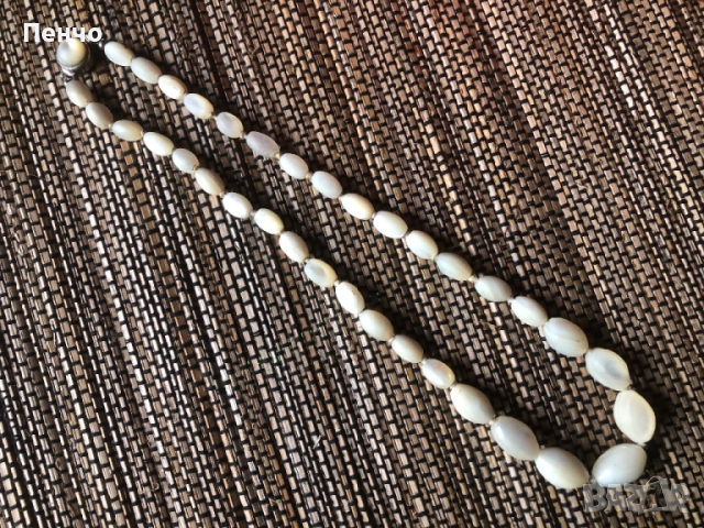 старо седефено колие /гердан, огърлица/, снимка 1