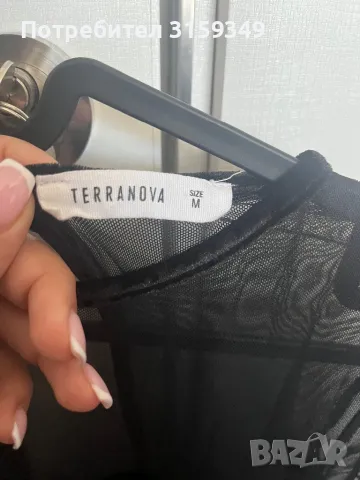 Прозрачен топ, снимка 3 - Блузи с дълъг ръкав и пуловери - 50081724