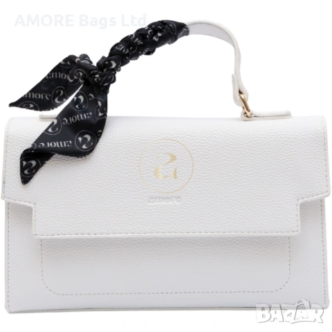 Ежедневна дамска чанта AMORE Celeste - White