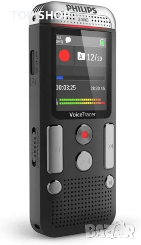 Диктофон ново поколение Philips Voice Tracer DVT2710+ Dragon софтуер, снимка 4 - MP3 и MP4 плеъри - 48514527