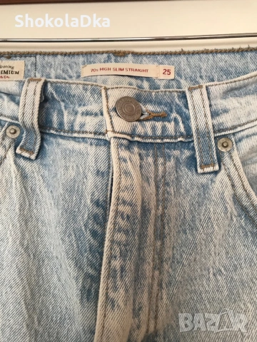 Дънки Levi's 70's High Slim Straight Jeans , снимка 4 - Дънки - 54228478