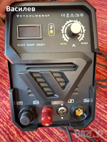 Апарат за плазмено рязане STAHLWERK CUT 50 IGBT/ 15-50А , снимка 3 - Други машини и части - 51431114