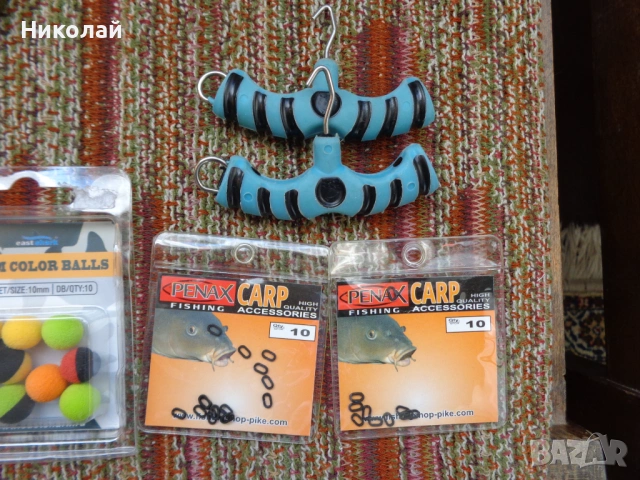 Много шаранджийски неща,поводи,олова и др.  , снимка 4 - Такъми - 52817736