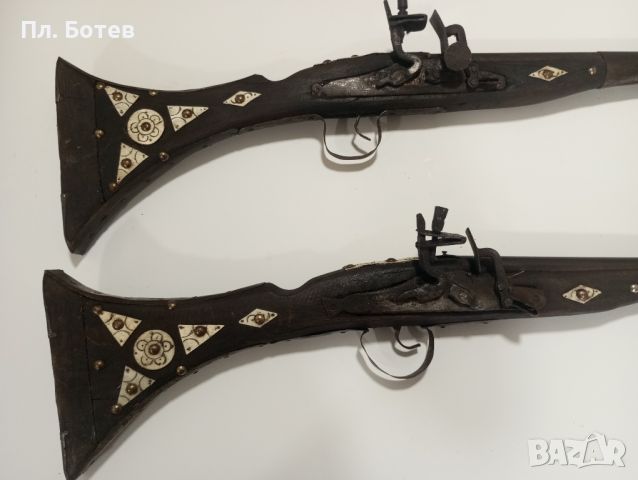 Стара кремъчна пушка , снимка 7 - Антикварни и старинни предмети - 45374766