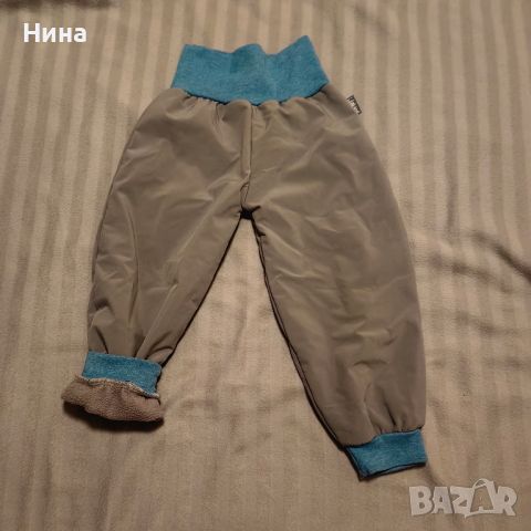 Бебешки зимни, водоустойчиви панталонки размер 86-92 , снимка 2 - Панталони и долнища за бебе - 46246882