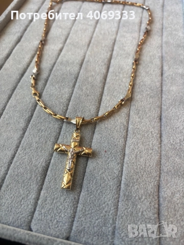 Златен синджир 24.64гр 14к 60см, снимка 9 - Колиета, медальони, синджири - 52930065