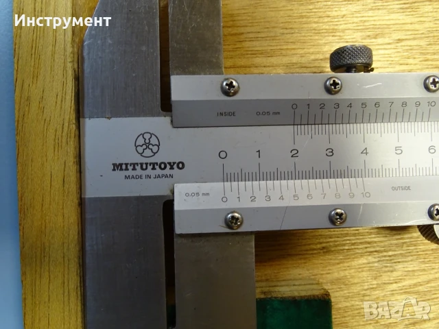 Шублер Mitutoyo 533-405 CN75 0-750mm 0.05mm Vernier Caliper със скосени върхове, снимка 8 - Шублери - 50808920