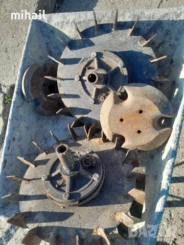 железни колела за фреза диференциални с тежести 2, снимка 2 - Градинска техника - 50185763